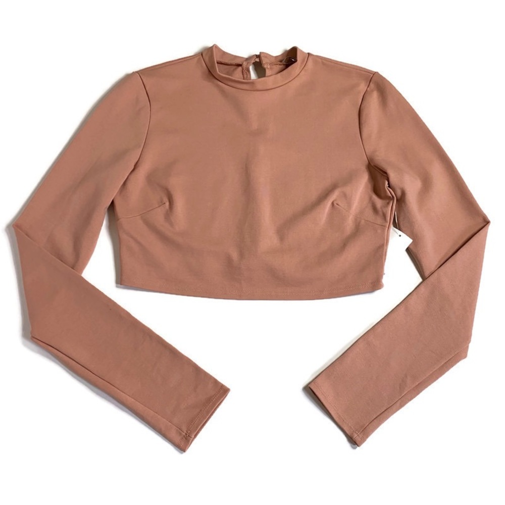 🤎3/$25 Long sleeve crop top